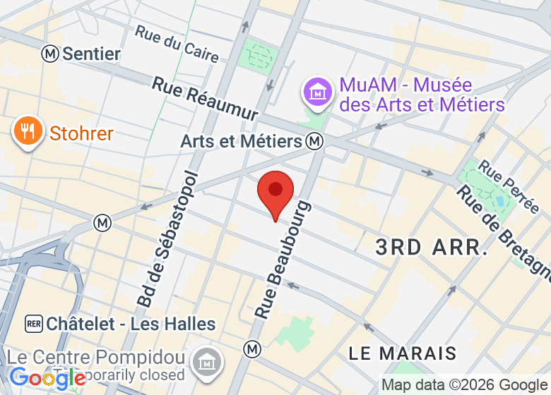 Carte montrant l'emplacement de Salsabor Paris