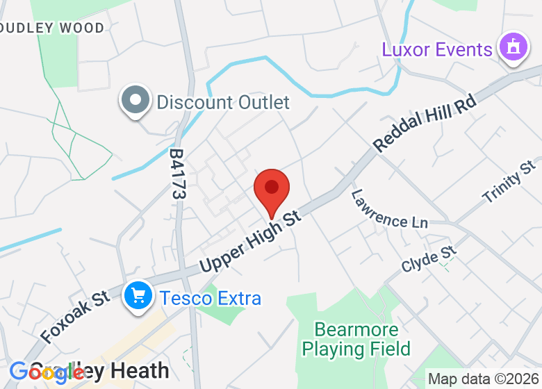 Map showing location of The Salvation Army Church & Community Hub