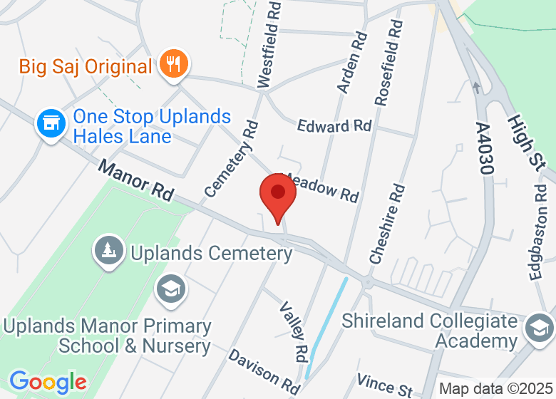 Map showing location of Dorothy Parkes Centre