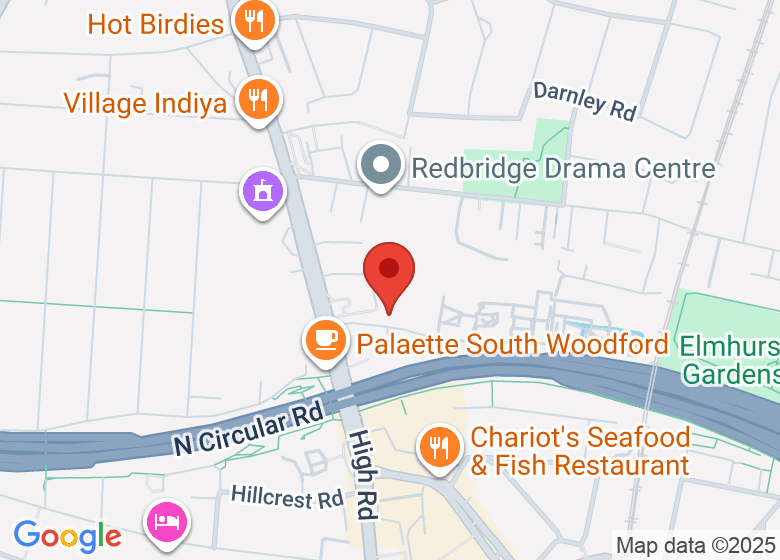 Map showing location of 52nd Epping Forest Scouts