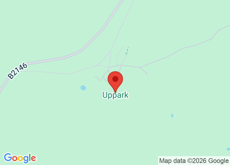 Map showing location of Uppark