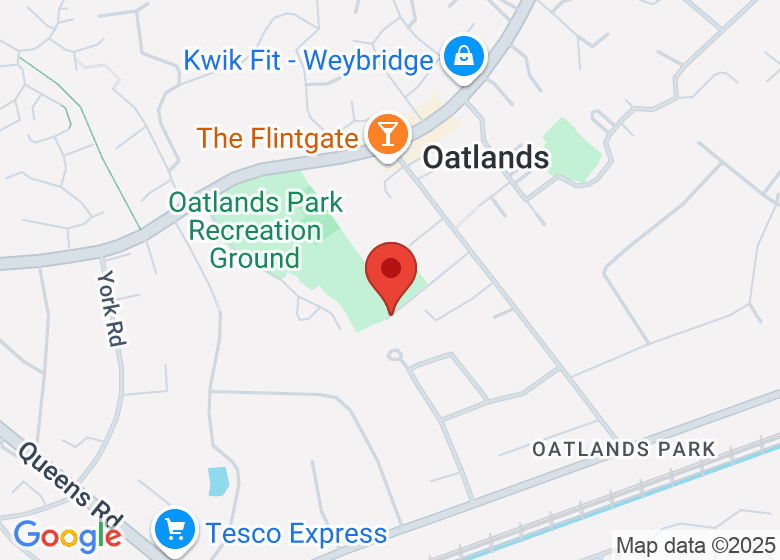 Map showing event location