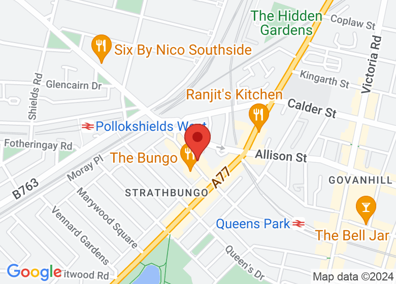 Map showing location of Merry-Go-Round