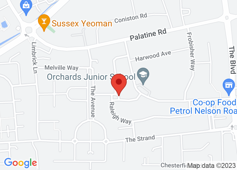 Map showing location of The Little Play Village