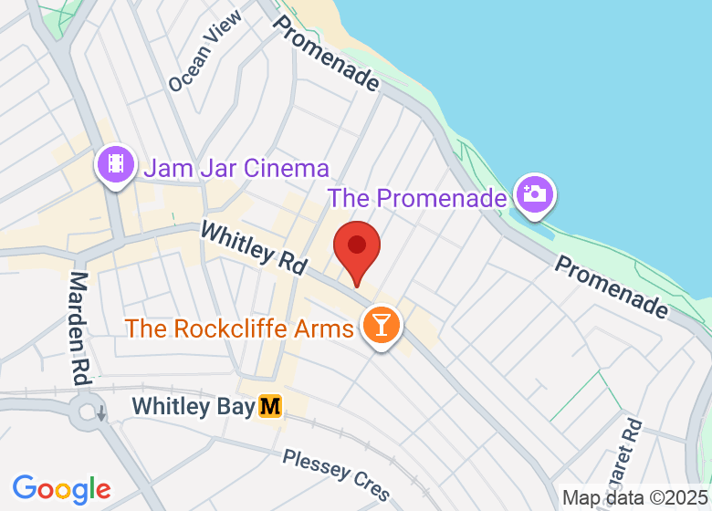 Map showing location of Whitley Bay Big Local