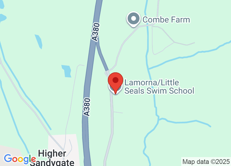 Map showing location of Lamorna/Little Seals Swim School