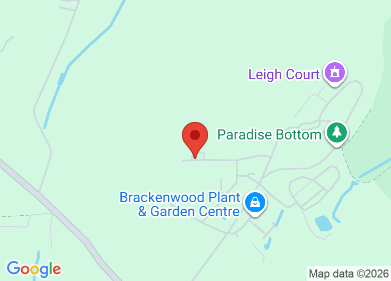 Map showing location of Leigh Court Farm