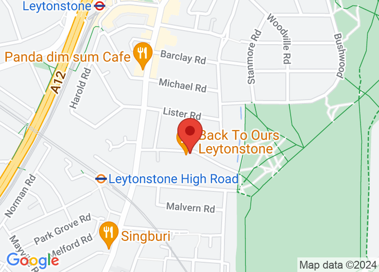 Map showing location of Good Shepherd Studios