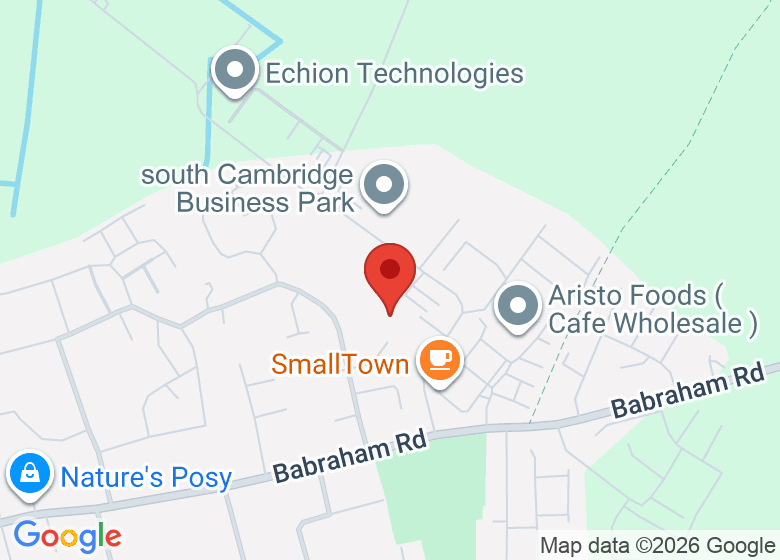 Map showing location of Dales Manor Business Park