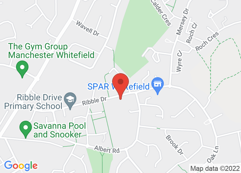 Map showing location of St Michael's Hall