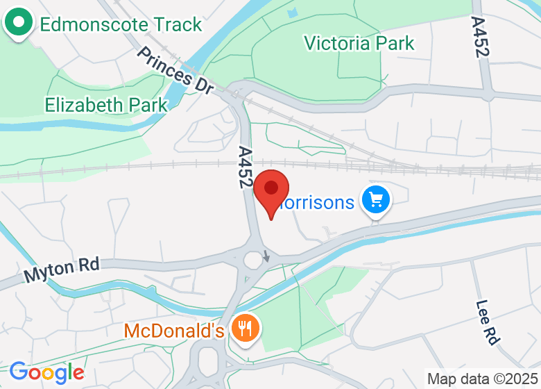 Map showing location of Vitsoe Ltd (HQ & production building)