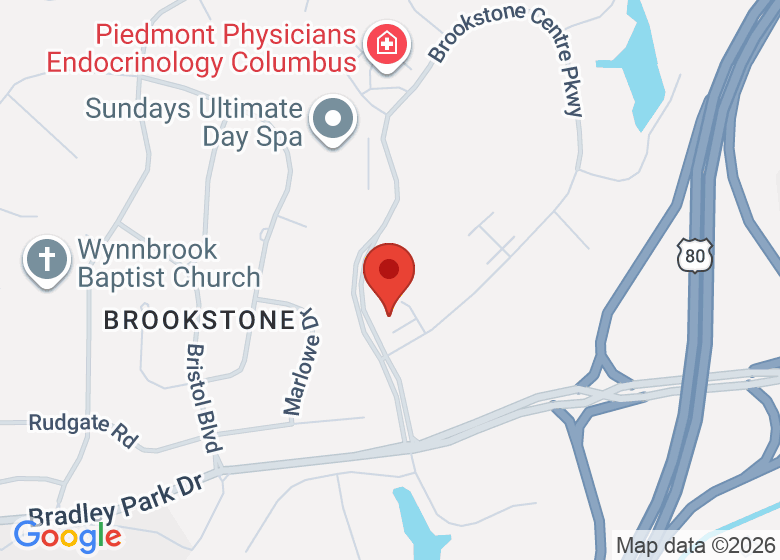 Map showing location of Training Room