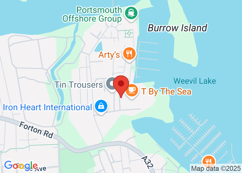 Map showing location of Cooperage Green