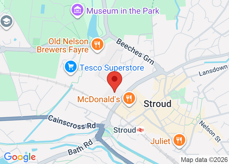 Map showing location of Rosary Catholic Primary School