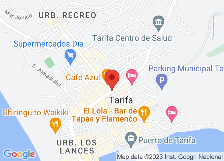 Map showing location of Terfia, Spain