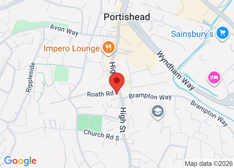 Map showing location of Teapot & Tumble