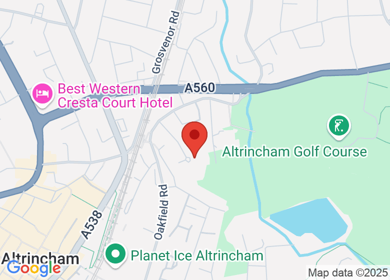 Map showing location of St Vincent's Catholic Primary School
