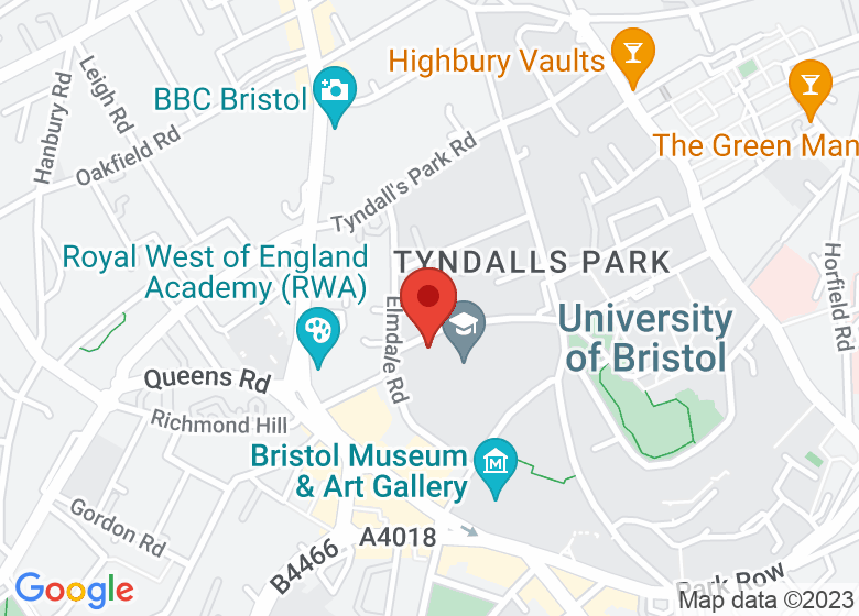 Map showing location of 1532 Theatre 