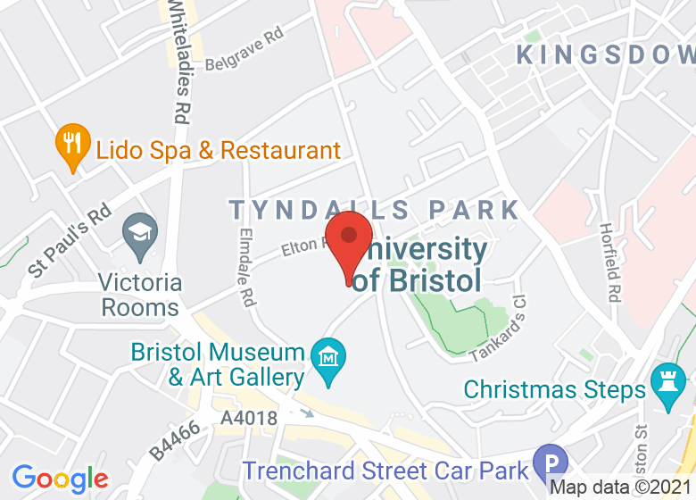 Map showing location of Owen Room (BGS)