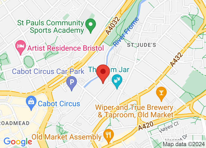 Map showing location of The Big Act