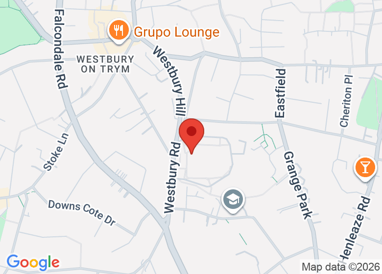 Map showing location of Redmaids' High School GDST