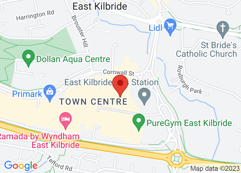 Map showing location of Edinburgh House