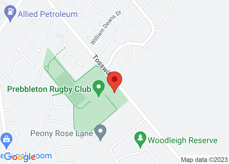 Map showing location of Prebbleton Playcentre