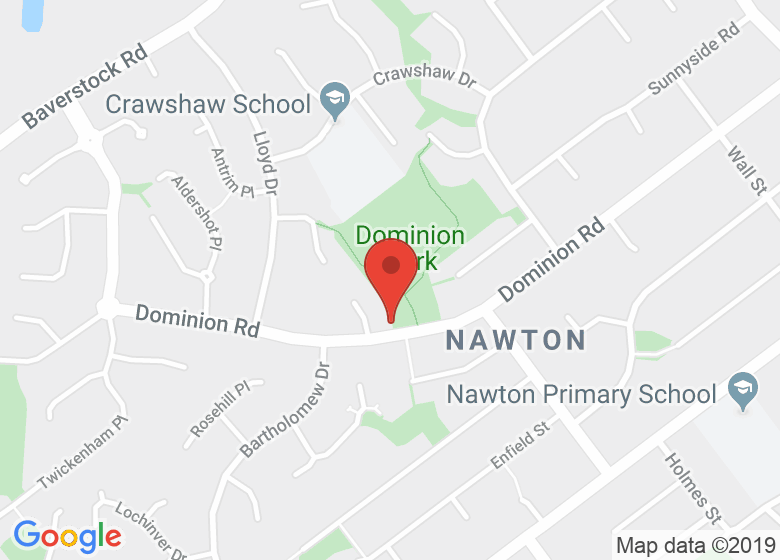 Map showing location of Nawton Family Playcentre