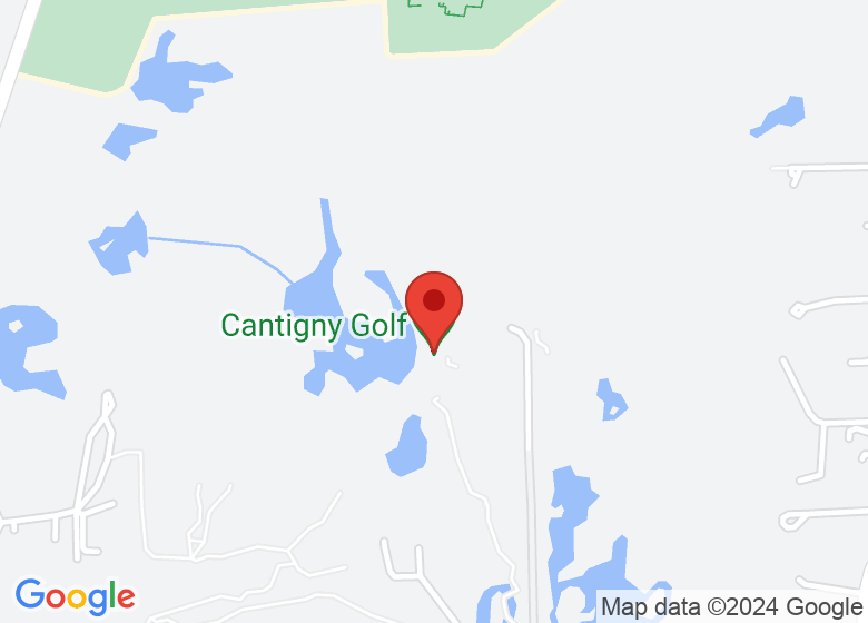 Map showing location of Cantigny Golf