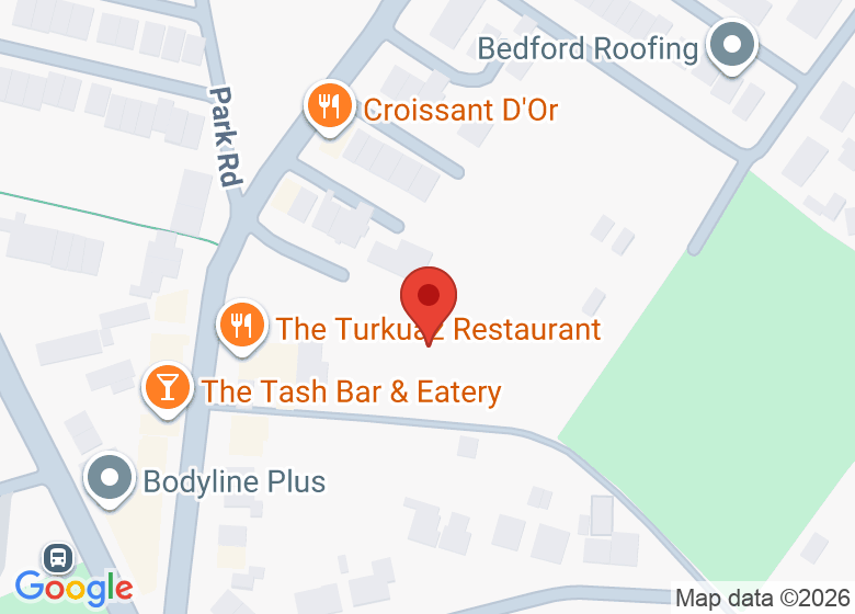 Map showing location of The Secret Garden