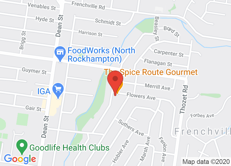 Map showing location of The CoMOOnity Rooms