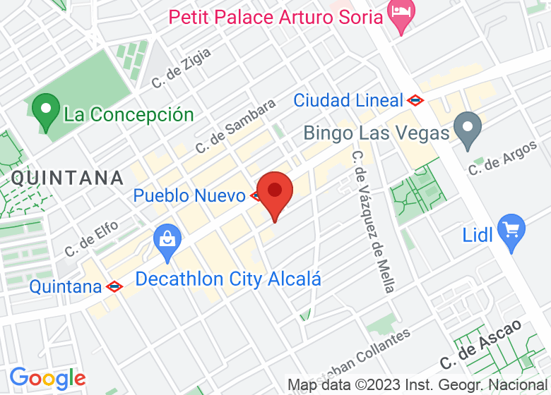 Mapa de ubicación de Calle Amos de Escalante