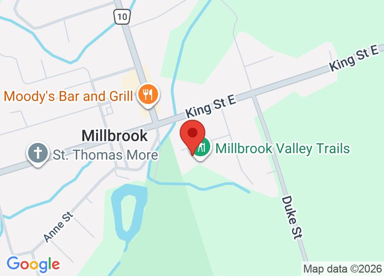 Kart som viser plasseringen av Millbrook Branch - CMLibraries