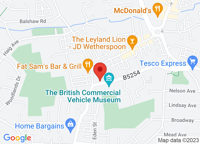 Map showing location of All Thrive