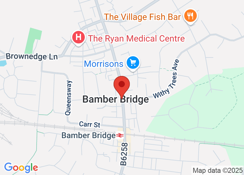 Map showing location of Visitor Centre 