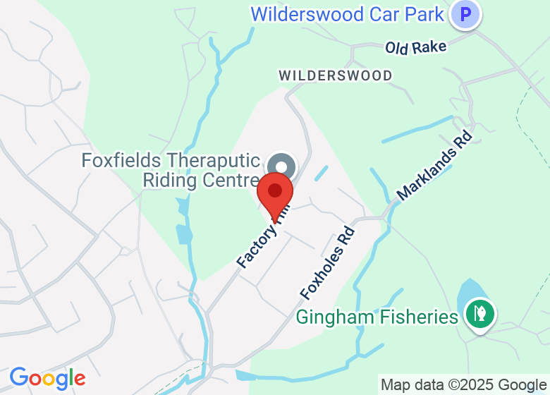 Map showing event location