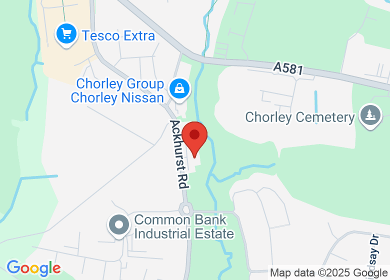 Map showing location of The Secret Garden Play Cafe