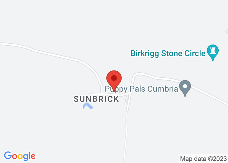Map showing location of Low Sunbrick Farm