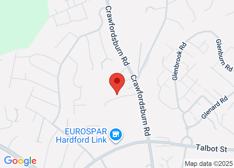 Map showing event location