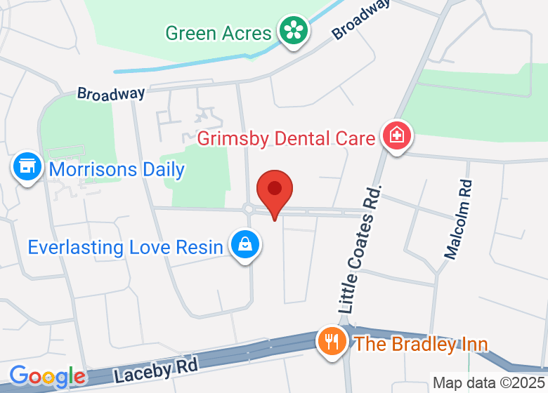 Map showing location of Little Coates Community Centre