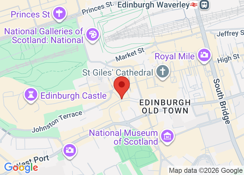 Map showing location of The Quaker Meeting House
