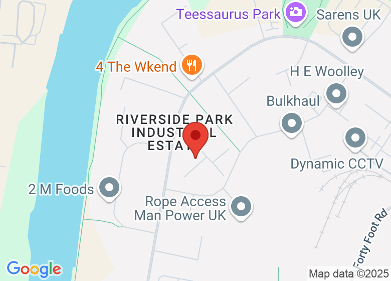 Map showing location of Cuddle Cubs Sensory Middlesbrough