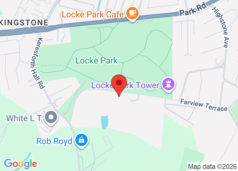 Map showing event location