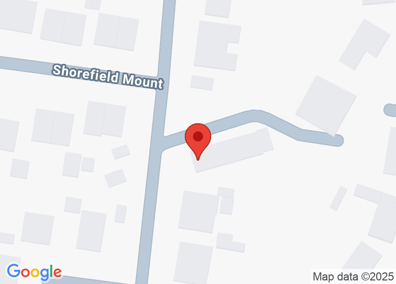 Map showing location of Copper & Wild Studio