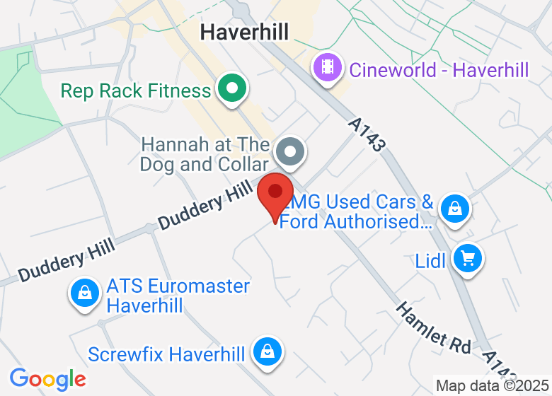 Map showing location of Scout and Guide Headquarters