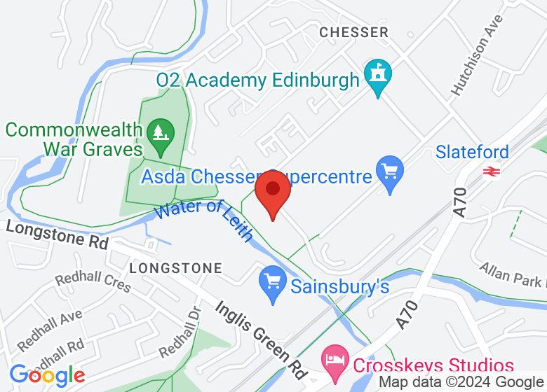 Map showing location of The Risk Factory