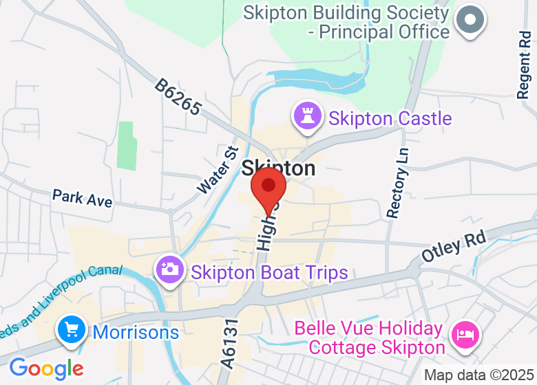 Map showing location of 2nd Floor Craven Community Hub