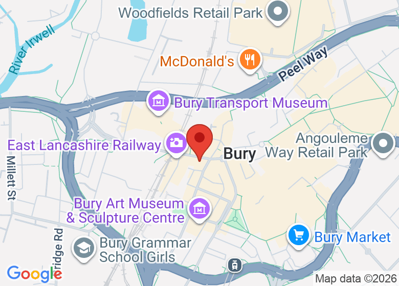 Map showing event location