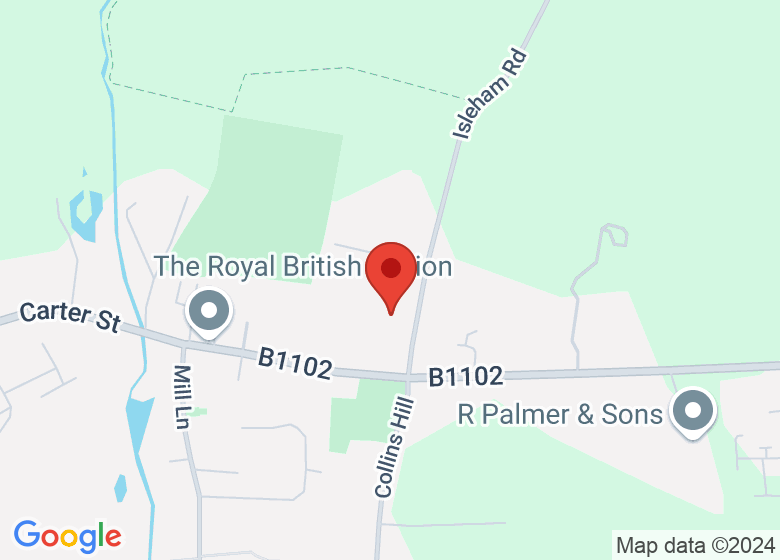 Map showing location of Fordham Church of England Primary School