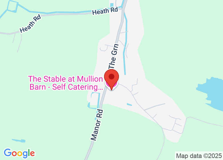 Map showing location of  Mullion Barn 